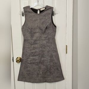 Altar'd State Gray Sheath Mini Dress